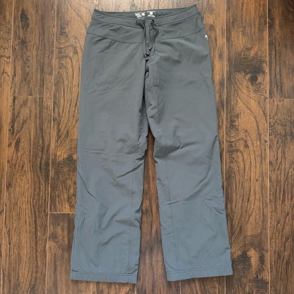 Mountain Hardwear Size 8 Gray Fleece Lined Pants